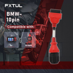 FXTUL BMW 10-Pin Motorcycle Diagnostic Cable for M4-BMW/M7