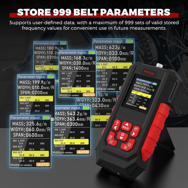 FXTUL Belt Tension Tester V Belt Tension Gauge