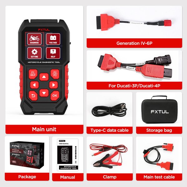FXTUL M4-Duc – Advanced Diagnostic Tool for Ducati Motorcycles