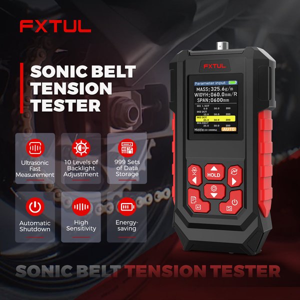 FXTUL Belt Tension Tester V Belt Tension Gauge