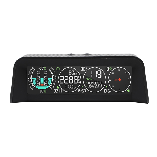 MRCARTOOL M80 Car GPS Head-up Display Slope Meter Automotive Digital Speedometer OBD2 HUD
