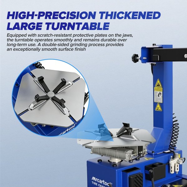 MRCARTOOL 112 Semi-Automatic Tire Changer Machine (10″–24″)