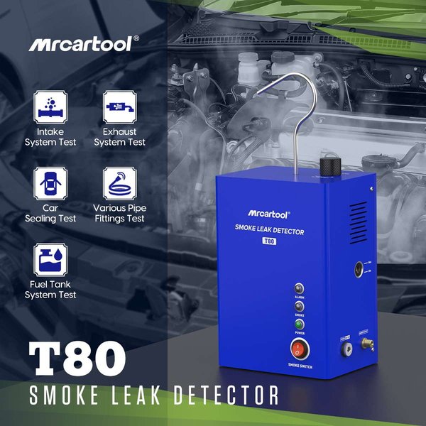 Automotive Smoke Leak Tester Evap Leak Tester MRCARTOOL T80
