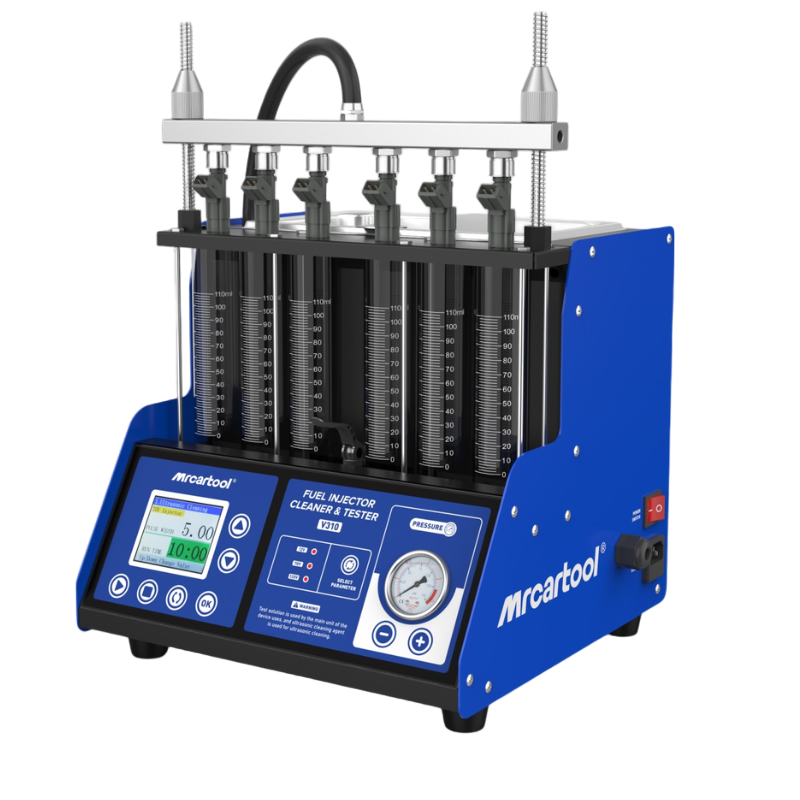 MRCARTOOL V310 Six-Tube Car Injector Tester Fuel Injector Supports GDI