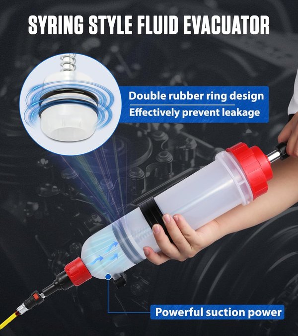 MRCARTOOL 1.5 Liters Oil Extractor Pump