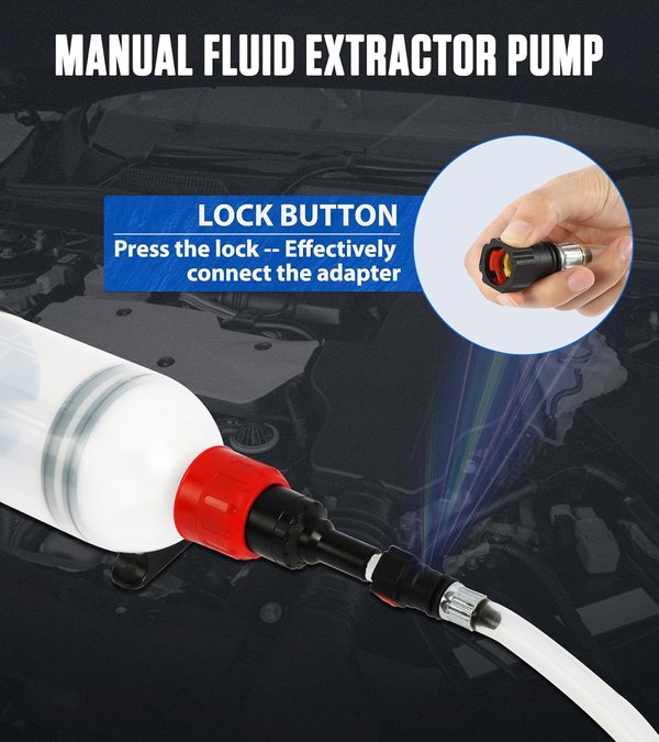 MRCARTOOL 1.5 Liters Oil Extractor Pump