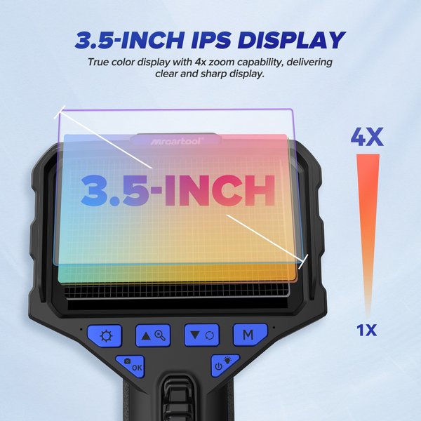 MRCARTOOL N220 Digital Inspection Camera 3.9mm 210°