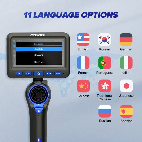 N180 Borescope Cylinder Inspection 360° Waterproof Endoscope Camera