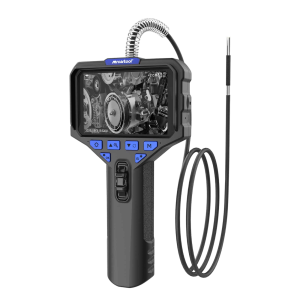 MRCARTOOL N220 3.9 mm Articulating Borescope with 210° Steering & Detachable Screen