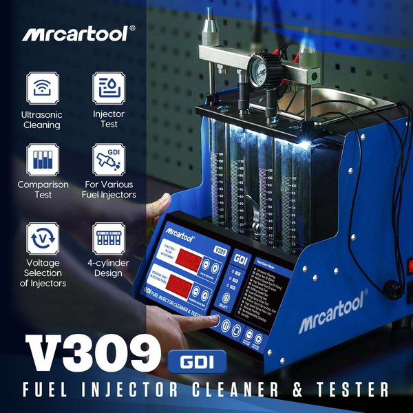 MRCARTOOL V309 Fuel Injector Tester Direct Injection