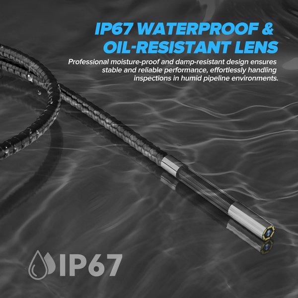 N180 Borescope Cylinder Inspection 360° Waterproof Endoscope Camera