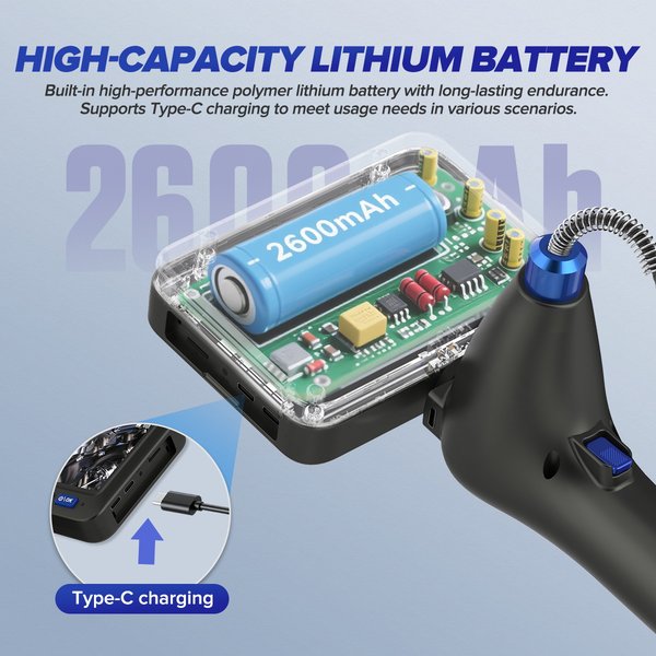 N180 Borescope Cylinder Inspection 360° Waterproof Endoscope Camera