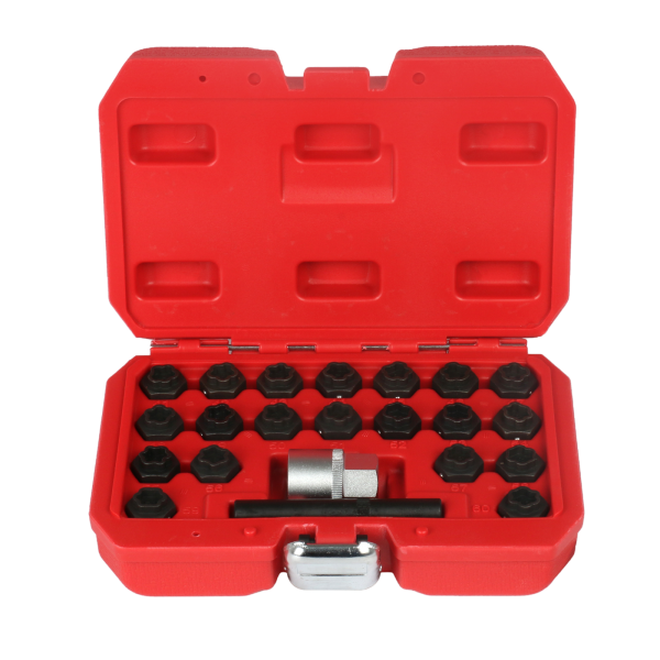 MRCARTOOL 22pcs Locking Lug Nut Removal Tool​ for BMW