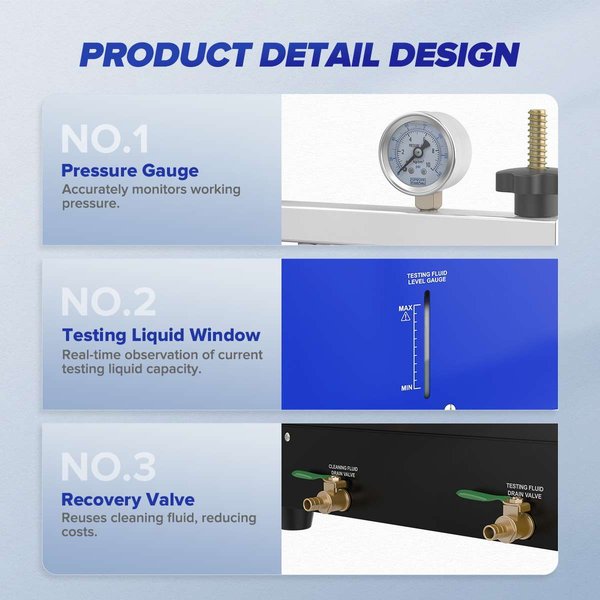 MRCARTOOL V311 6-Cylinder GDI Fuel Injector Cleaner Machine