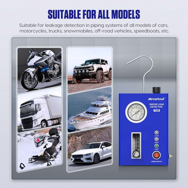 MRCARTOOL T105 Smoke For Leak Detection Evap Leak Tester