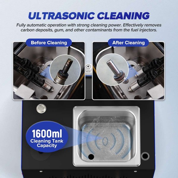 MRCARTOOL V311 6-Cylinder GDI Fuel Injector Cleaner Machine