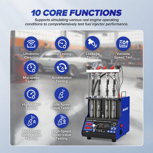MRCARTOOL V209 GDI Fuel Injector Cleaner 4-Cylinder Gasoline Outboard Motor