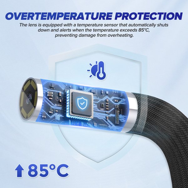 MRCARTOOL N220 Digital Inspection Camera 3.9mm 210°