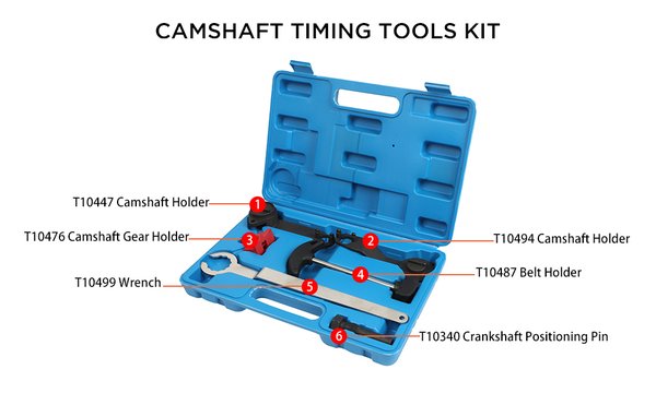 MRCARTOOL Volkswagen Timing Belt Tool Camshaft Timing Tools