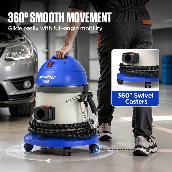 BL200 Walnut shell Sand Blaster For Carbon Deposits Cleaning
