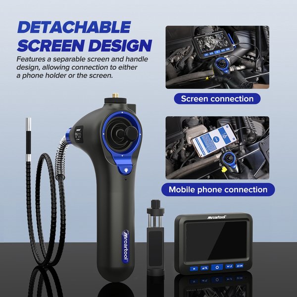 N180 Borescope Cylinder Inspection 360° Waterproof Endoscope Camera