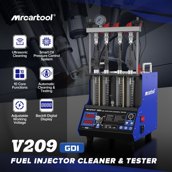 MRCARTOOL V209 GDI Fuel Injector Cleaner 4-Cylinder Gasoline Outboard Motor