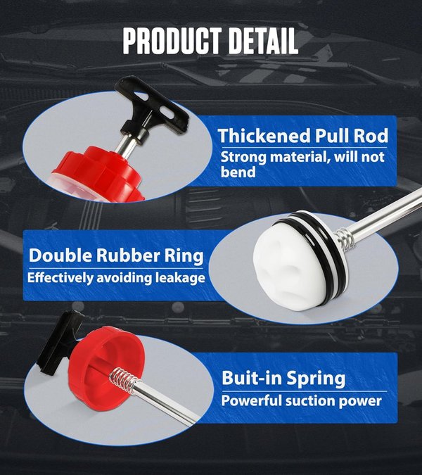 MRCARTOOL 1.5 Liters Oil Extractor Pump