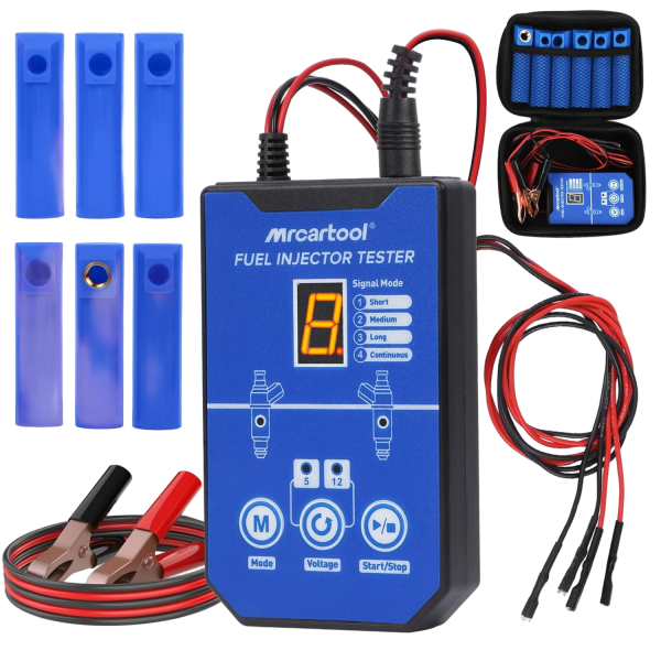 MRCARTOOL Injector Tester Cleaner Fuel Pressure Test Kit