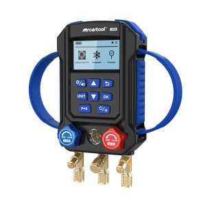 MRCARTOOL L505 95-Refrigerant Digital Manifold Gauge with Dual Pressure & Temperature