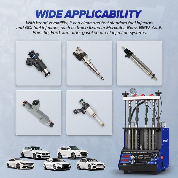 MRCARTOOL V209 GDI Fuel Injector Cleaner 4-Cylinder Gasoline Outboard Motor