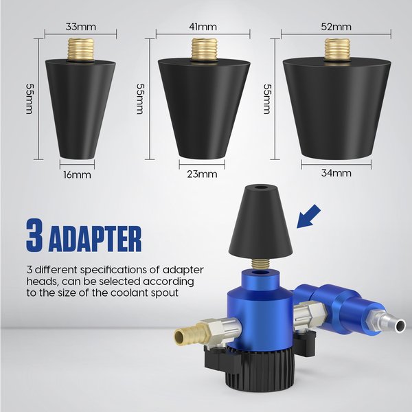 Automotive Vacuum Purge and Cooling System Refill Kit
