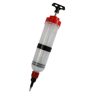 MRCARTOOL 1.5 L Manual Fluid Extractor Pump with 3 Metal Adapters