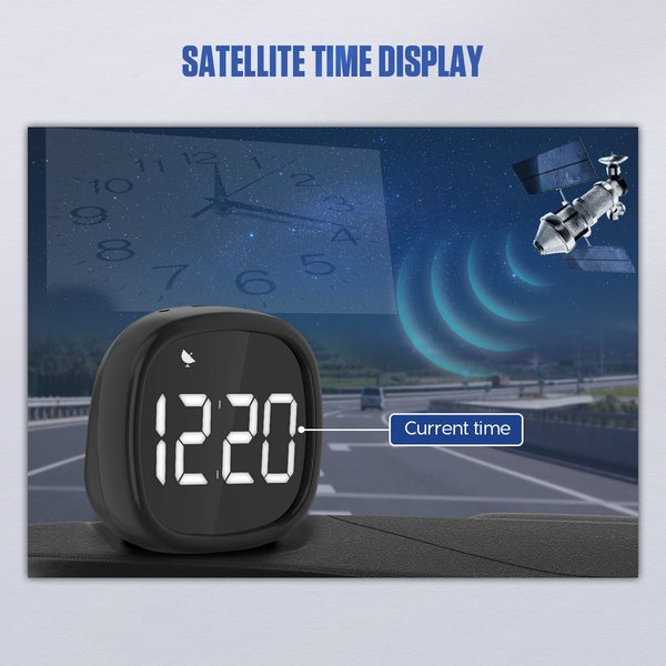 MRCARTOOL M30 OBD GPS Head-Up Display Car Speedmeter KMH & MPH Mini Usb Speedometer