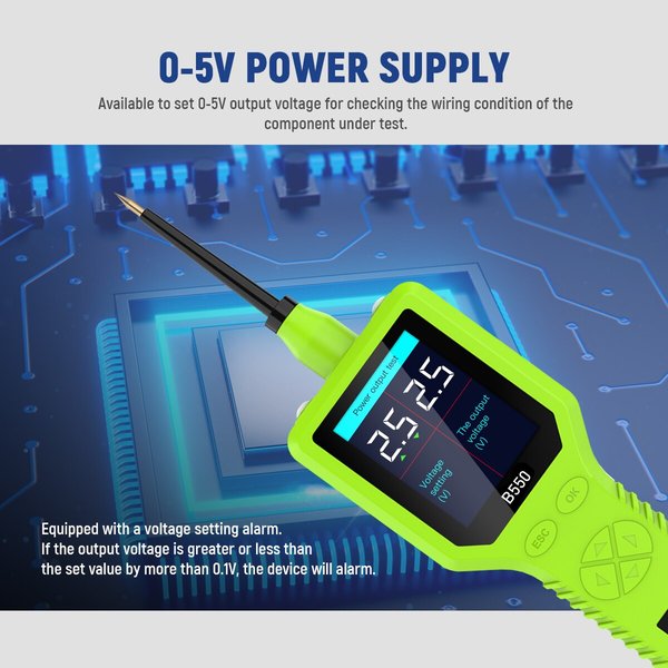 MRCARTOOL B550 Automotive Circuit Tester With LED Display