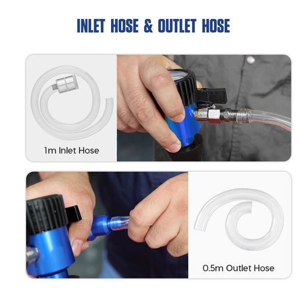 Automotive Vacuum Purge and Cooling System Refill Kit