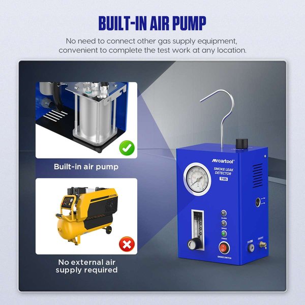 MRCARTOOL T105 Automotive Smoke Machine