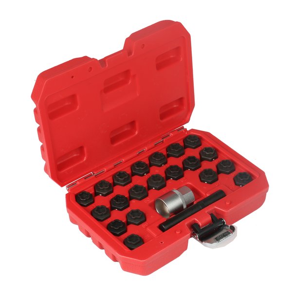 MRCARTOOL 22pcs Locking Lug Nut Removal Tool​ for BMW