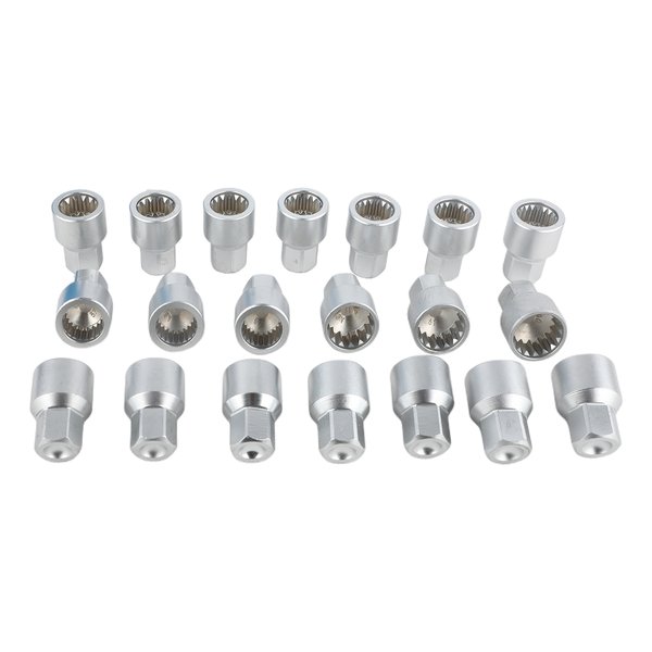 MRCARTOOL Wheel Lock Key Socket Set for Porsche