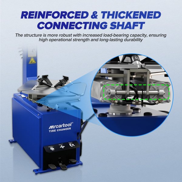 MRCARTOOL 112 Semi-Automatic Tire Changer Machine (10″–24″)