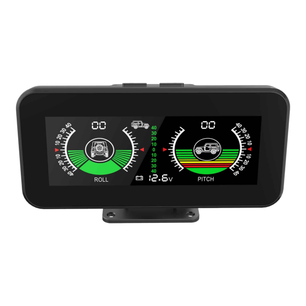 MRCARTOOL M50 GPS Smart Inclinometer Digital Inclinometer Guage for Off-Road SUV Vehicles GPS HUD