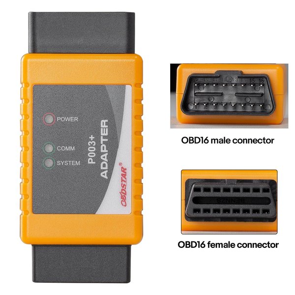 [US Ship] OBDSTAR P003+ Adapter with ECU Bench Cables for OBDSTAR X300 DP PLUS/ Key Master DP/ X300 PRO4/ D800/ MS80