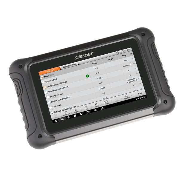 OBDSTAR ISCAN PRO INDMAR Marine Diagnostic Tool Support 2.4L, 3.0L, 4.3L, 5.0L, 5.7L, 5.7L HO, 5.7L HO SS, 6.0L, 6.0L SS, 6.2L, STEYR 256