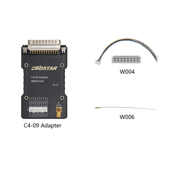 [US/ EU Ship] OBDSTAR C4-09 (MB91F526) Adapter Kit for X300 Classic G3/ Keymaster G3/ DC706