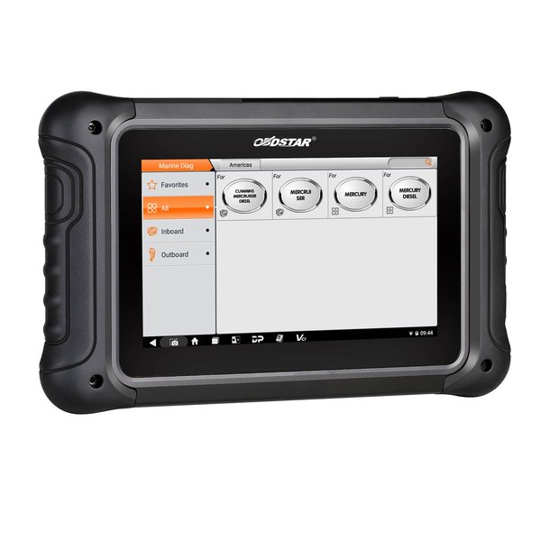 OBDSTAR iScan PRO MERCRUISER MERCURY Marine Diagnostic Tool Support All Models in G3 for CUMMINS MERCRUISER Diesel & MERCRUISER and MERCURY Diesel