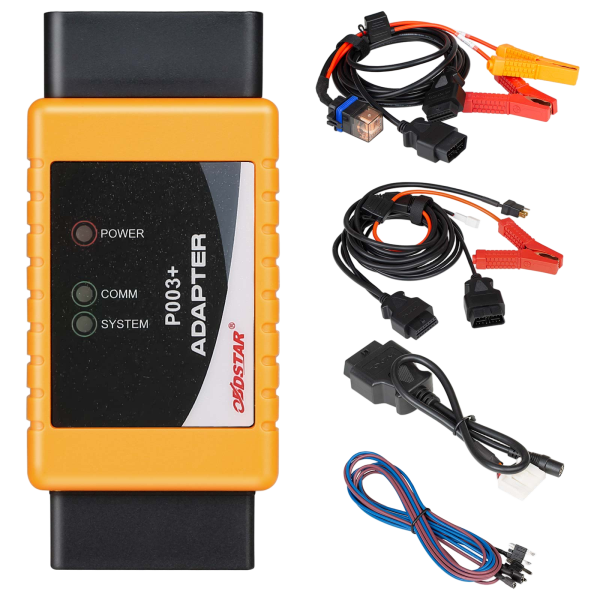 OBDSTAR P003+ Adapter Full Package with TOYOTA 8A Cable + Ford All Key Lost Cable Work with X300 DP Plus/ X300 PRO4/ MS80