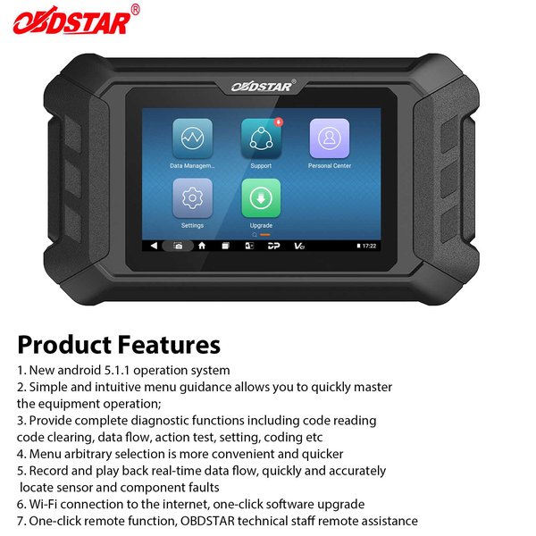 OBDSTAR iScan Kawasaki Motorcycle Diagnostic Scanner