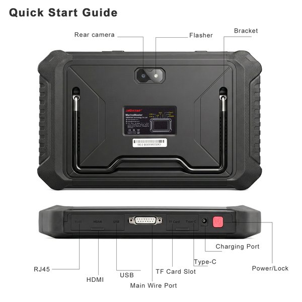 2 Years Free Update OBDSTAR MarineMaster C+D Version Marine Diagnostic Tool for Inboard & Generator