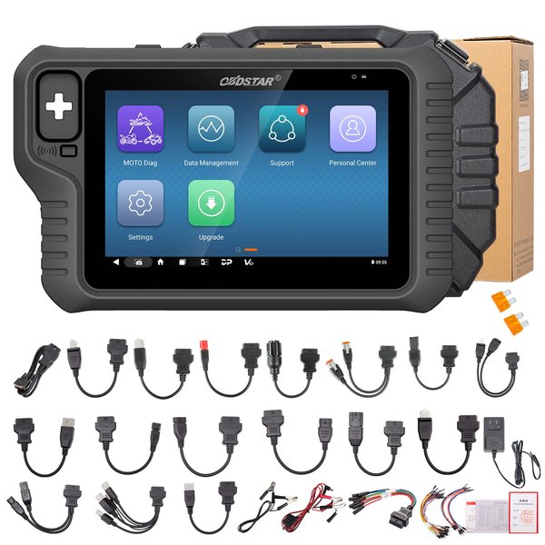 2 Years Free Update [US/ EU Ship] OBDSTAR MOTOMASTER STD Version Motorcycle Scanner Upgraded Version of MS80 2-Years Free Update