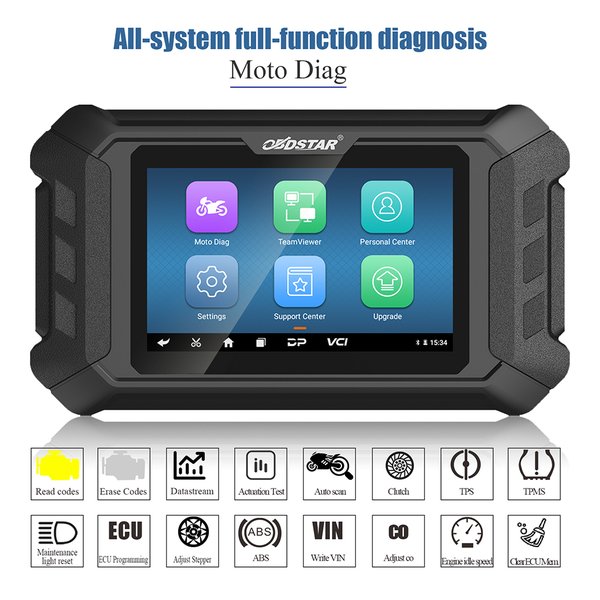 OBDSTAR MS50 STD Motorcycle Scanner Motorcycle Diagnostic Tool Standard Version