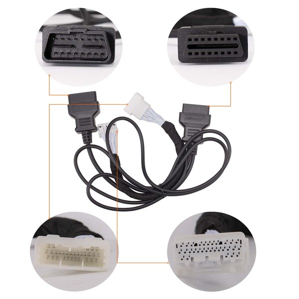 [US Ship] OBDSTAR Toyota-30 Cable V2 C1023 Support 4A and 8A-BA All Key Lost/ Cluster Calibration